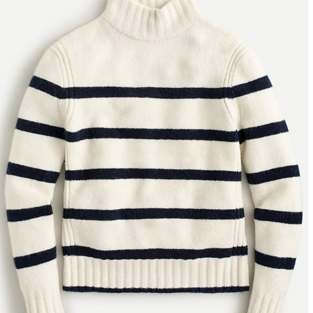 J. Crew Women’s Mockneck Sweater in Supersoft Yarn